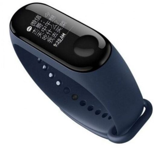 Chytrý náramek Xiaomi Mi Band 3 - materiál pouzdra: nerezová ocel + plast