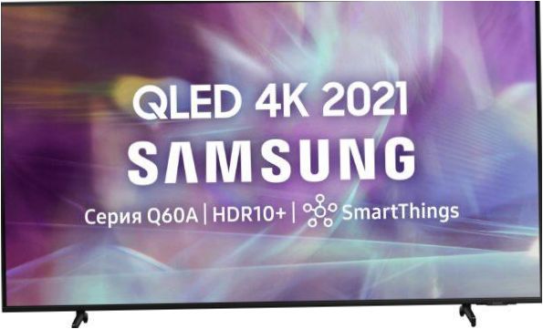 65" Samsung QE65Q60AAU QLED TV, HDR (2021), černá