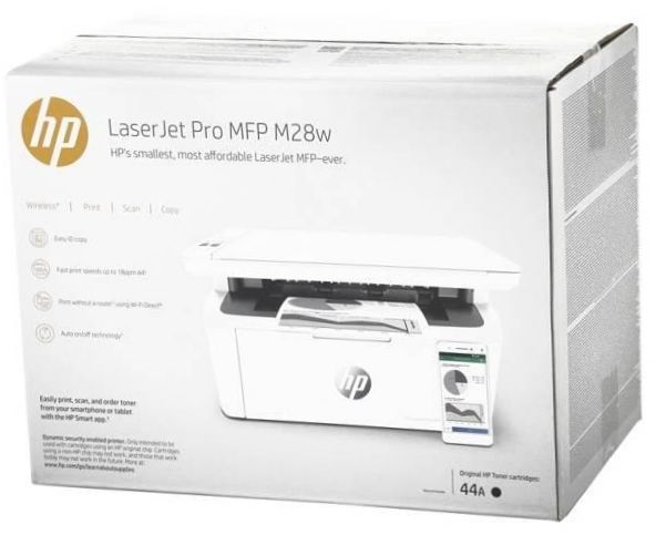 HP LaserJet Pro MFP M28w, bílá