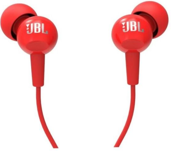 JBL C100SI, červená