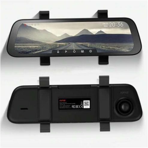 70mai Rearview Dash Cam Wide Stream Video