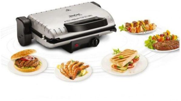 Tefal Minute Grill GC205012, černý/kovový