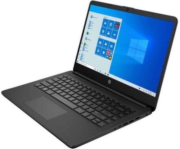 14" HP 14s-fq0087ur Notebook (1920x1080, AMD Athlon 1,2GHz, 8GB RAM, 256GB SSD, Win10 Home), 3B3M1EA, černá