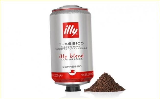 Nejlepší středně pražená zrnková káva Illy Classico