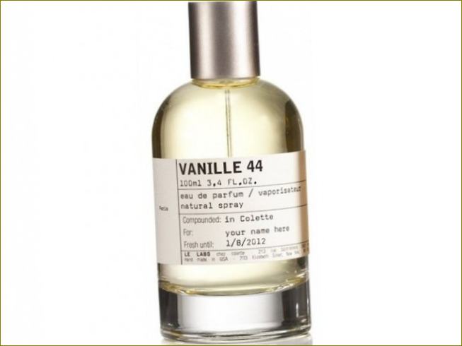 Parfém Vanille 44 Paris (Le Labo): vanilka, guajak, kadidlo