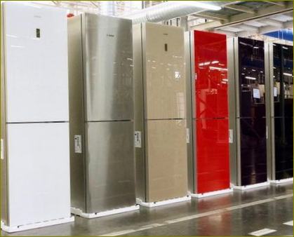 Barevné chladničky Bosch