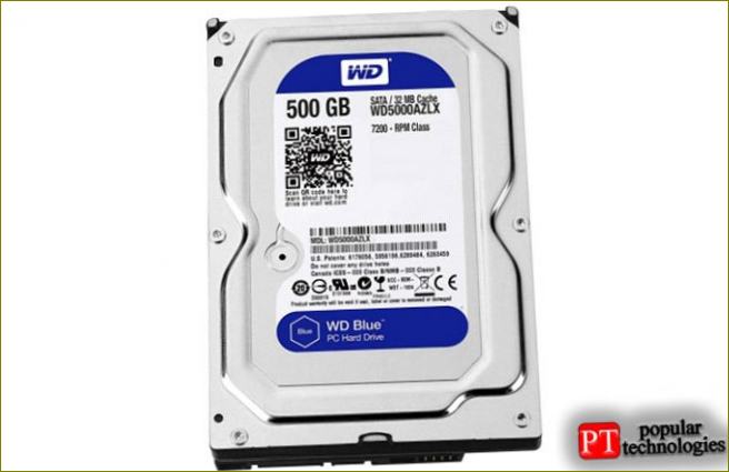 WD Blue 500GB