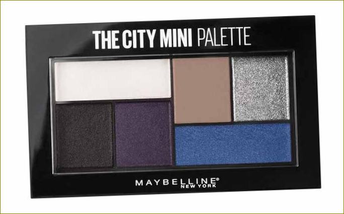 Recenze paletky očních stínů Maybelline New York City s nízkým rozpočtem