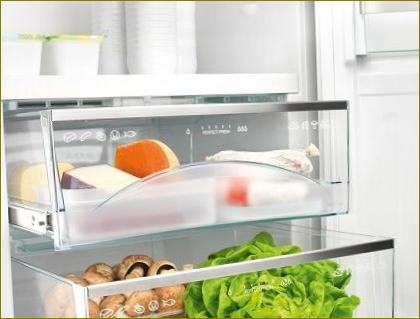 Potraviny v chladničce Bosch