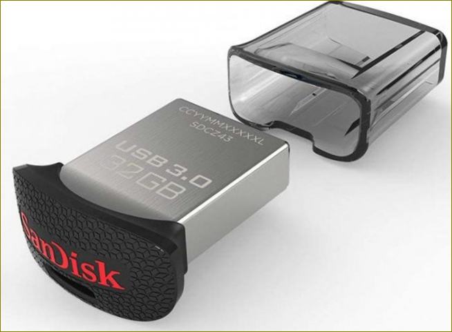 Médium: SanDisk Ultra Fit USB 3.1