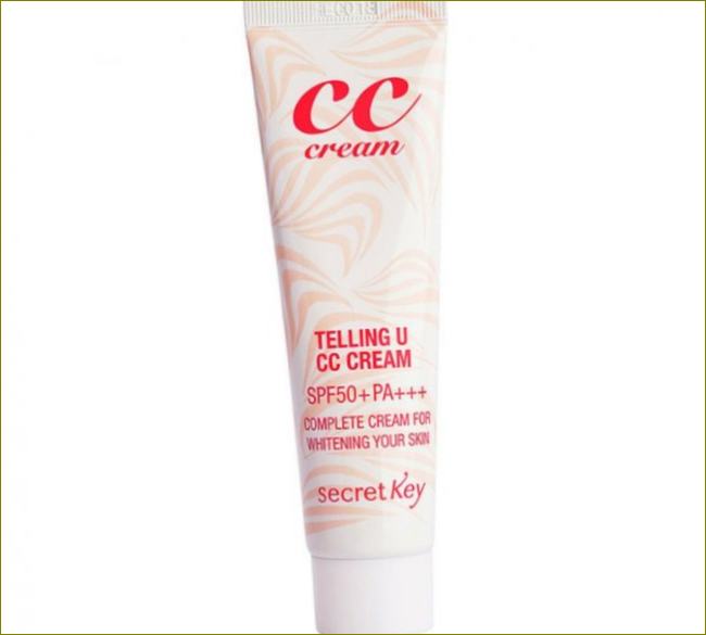 Secret Key CC krém Telling U SPF 50, 30 ml