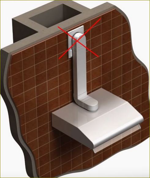 Nesprávné vedení potrubí odsavače par a ventilačního systému