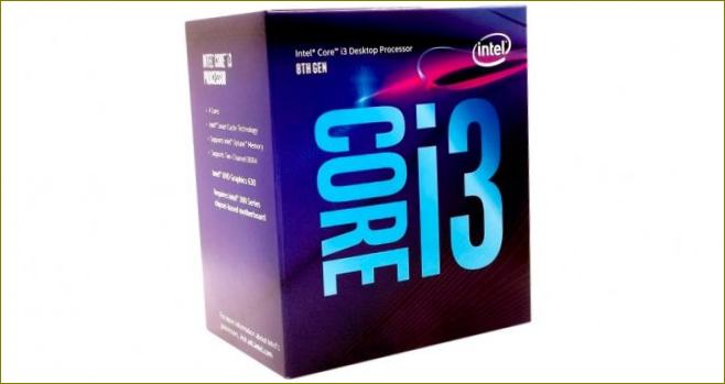 Procesory Intel Core i3-8100