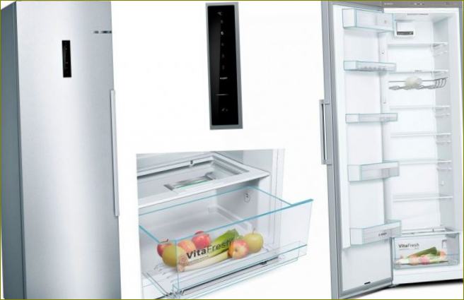 Volně stojící chladničky Bosch bez mrazicího oddílu