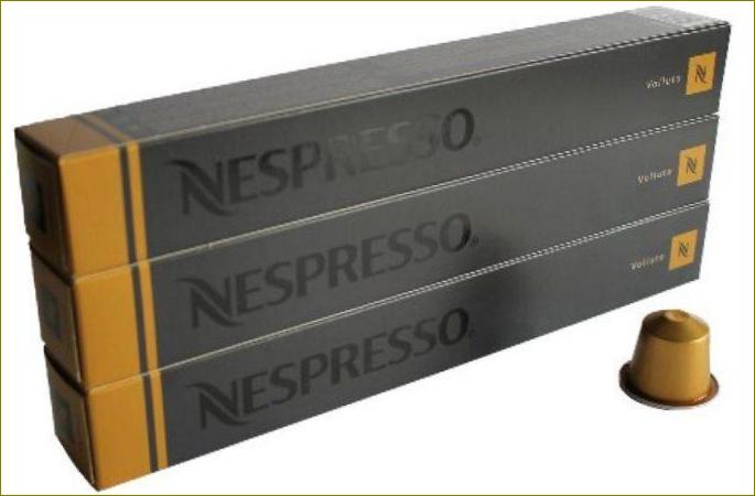 Které kapsle jsou vhodné pro Nespresso
