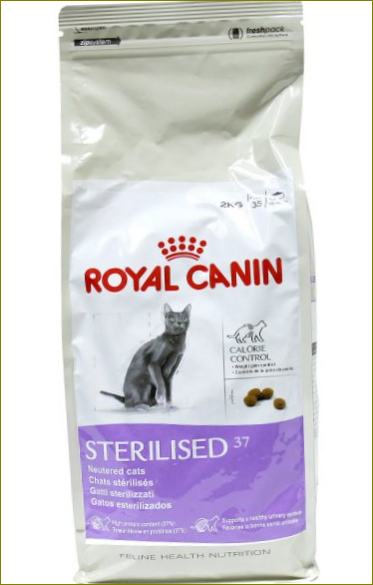 Royal Canin 37, prevence nadváhy pro kastrované kočky