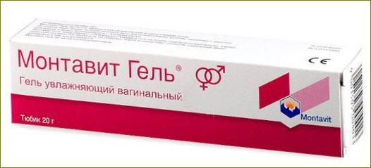 Montavit gel - intimní lubrikant na bázi vody - popis, návod k použití