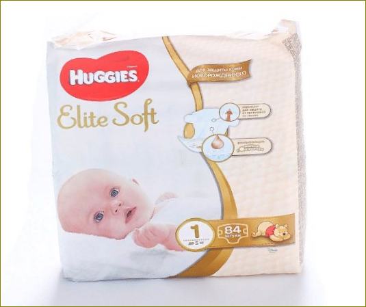 Nejlepší poměr cena/výkon: Huggies Elite Soft 1