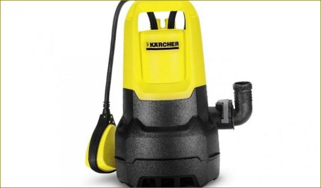 Ponorné drenážní čerpadlo pod 5000 koruna Karcher SP 1 Dirt