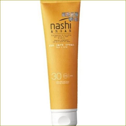 Nashi Argan Sun Care Cream SPF 30 pro tělo a obličej foto č. 27