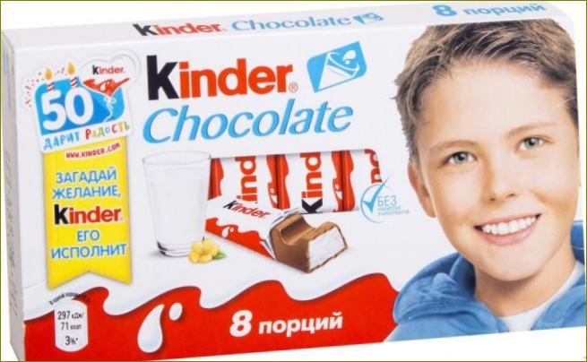 Kinder tyčinka