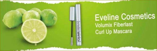 Řasenka Eveline Cosmetics Volumix Fiberlast Curl Up