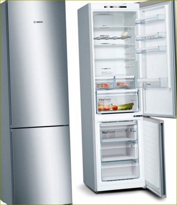 Standardní rozměry chladničky