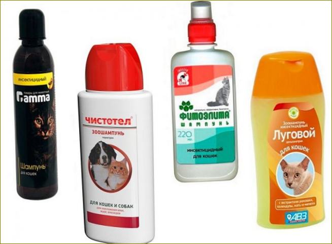 Typy šamponů pro domácí zvířata