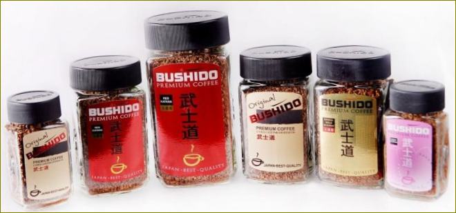 Instantní káva Bushido