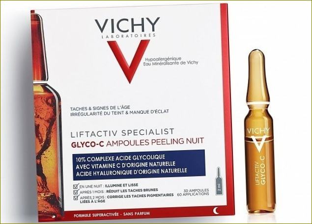 Vichy Liftactiv Specialist Glyco-C ampule noční peelingové sérum foto č. 2