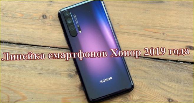 Řada smartphonů Honor 2022