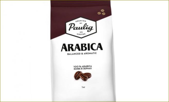 Paulig Arabica: zrnková káva