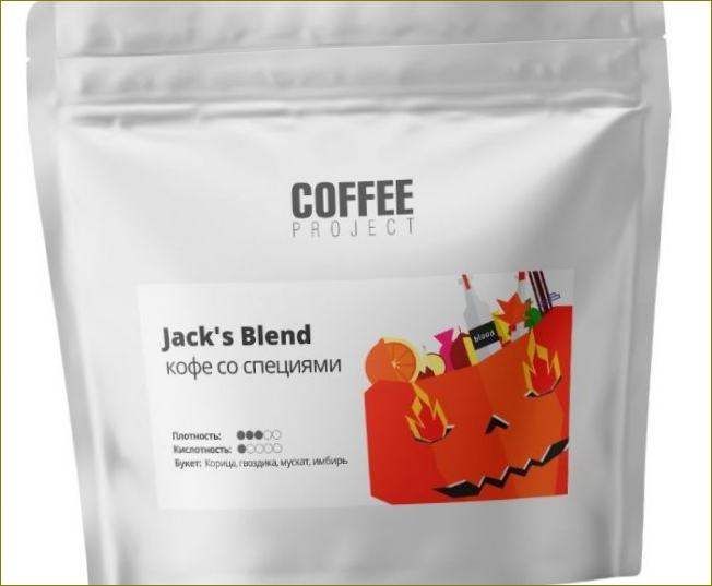 Směs kávy Jack's Blend společnosti Coffee Project
