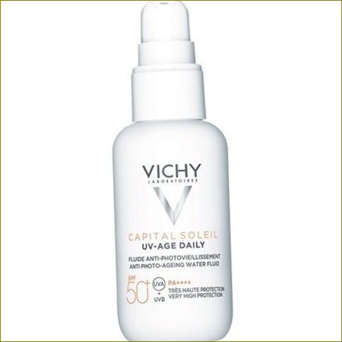 Vichy Capital Soleil UV-Age Face Protection Lehký fluid na opalování SPF 50 Foto č. 14