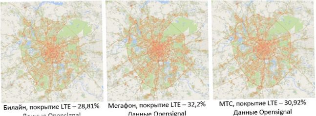 Pokrytí LTE v Praze