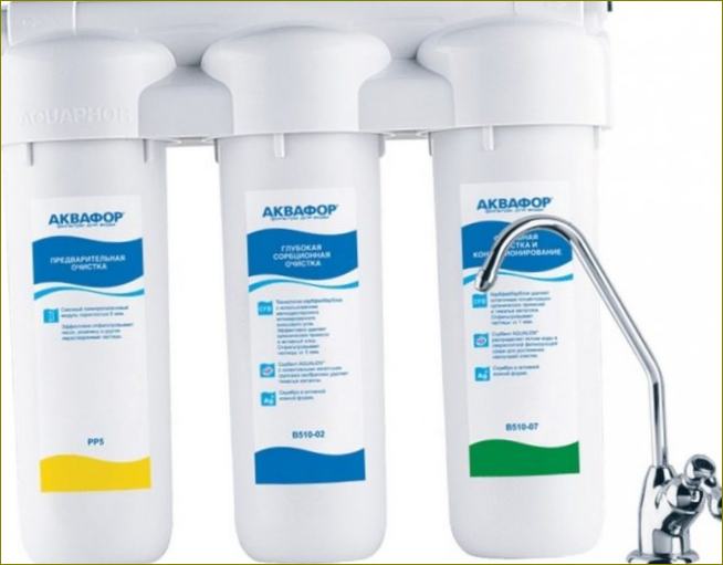 7 nejlepších filtrů Aquaphor pro byty