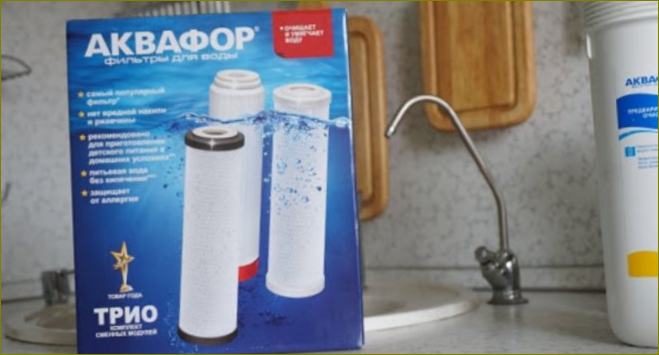 7 nejlepších filtrů Aquaphor pro byty