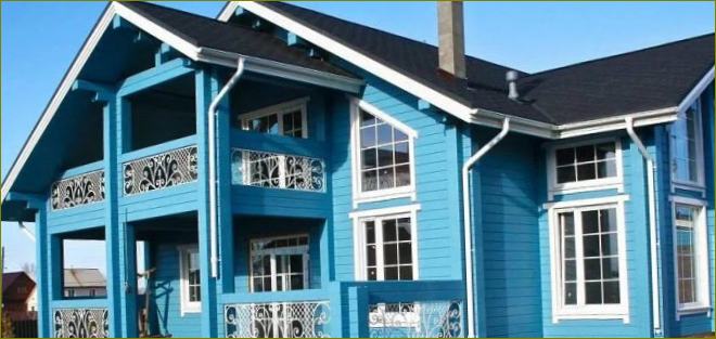jakou barvu zvolit na fasádu dřevěného domu?