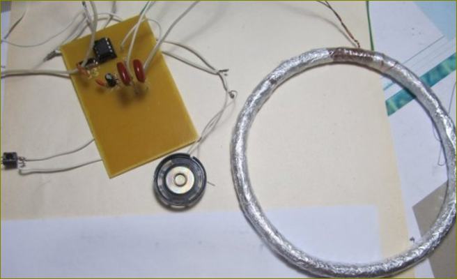 Výroba detektoru kovů