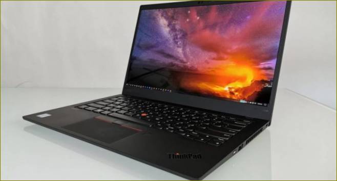 Nejlepší přenosný počítač: Lenovo ThinkPad X1 Carbon 7. generace