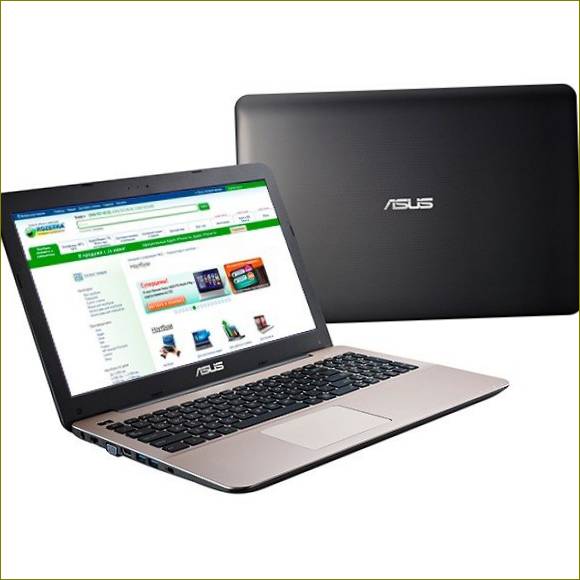 Porty a konektory notebooku Asus X555L jsou dostatečné pro správnou práci. Na levé straně jsou konektory D-Sub, HDMI, dva USB 3.0 a zámek Kensington