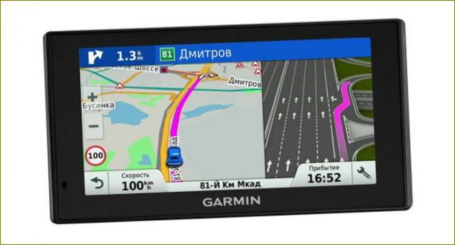 Garmin DriveSmart 61 RUS LMT. Foto: Garmin