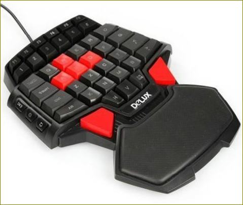 Miniaturní klávesnice Delux-T9