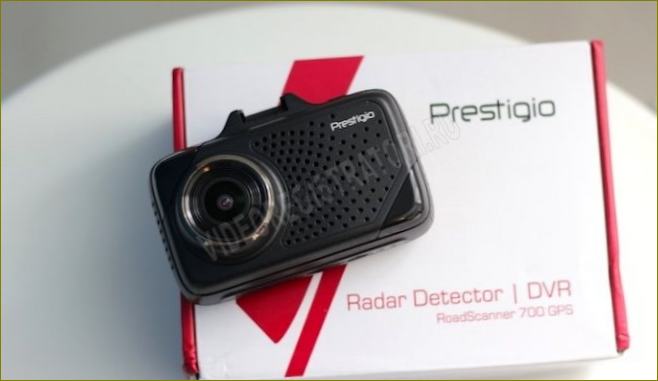 Prestigio RoadScanner 700GPS Vzhled