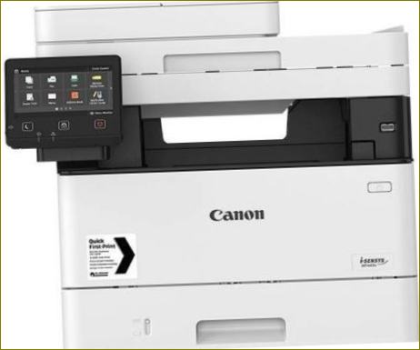 Canon i-SENSYS MF443dw, bílá/černá