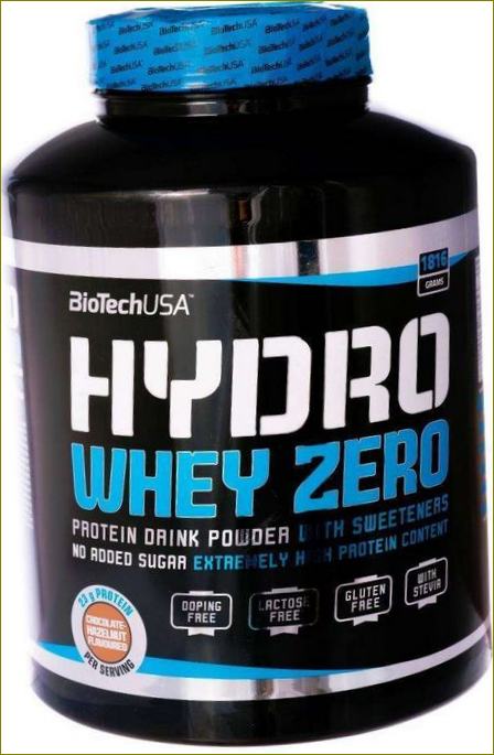 BioTechUSA Hydro Whey Zero Protein (1816 g)