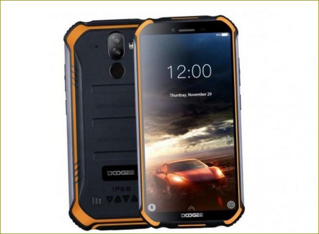 Smartphone Doogee S40 Lite: Specifikace