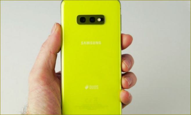 Smartphone Samsung Galaxy S10e