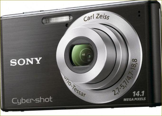 Jak nastavit fotoaparát Sony Cyber Shot