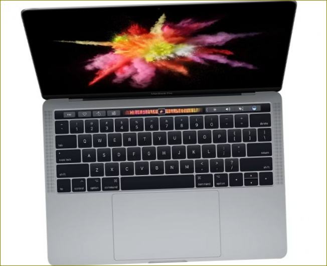 Apple MacBook Pro 13 s Retina displejem a Touch Barem Ultrabook v polovině roku 2017